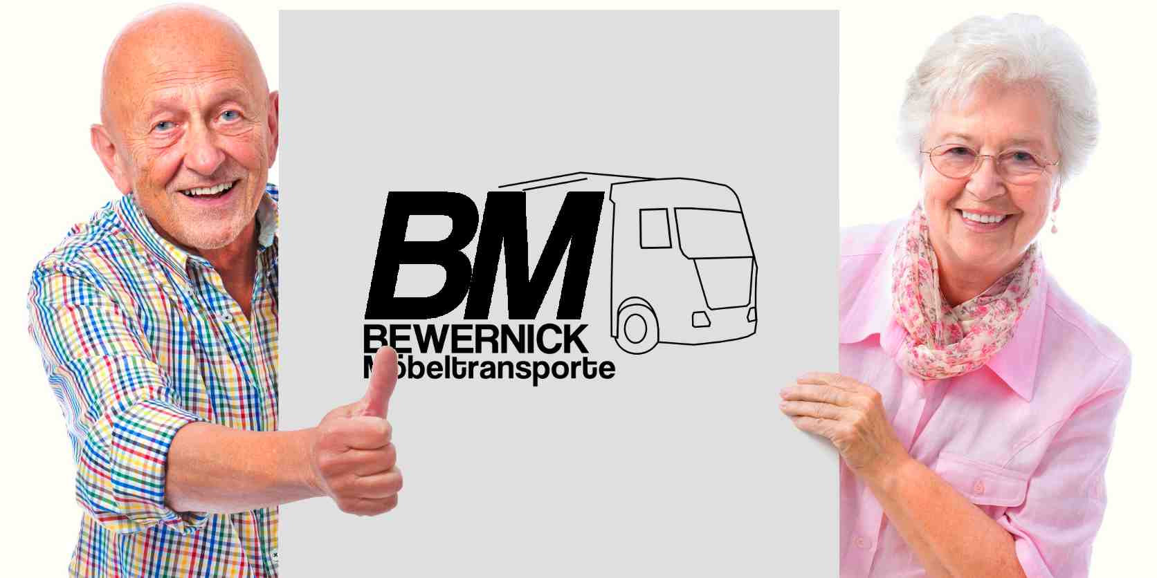 Senioren, zufrieden umgezogen mit BM Bewernick Möbeltransporte